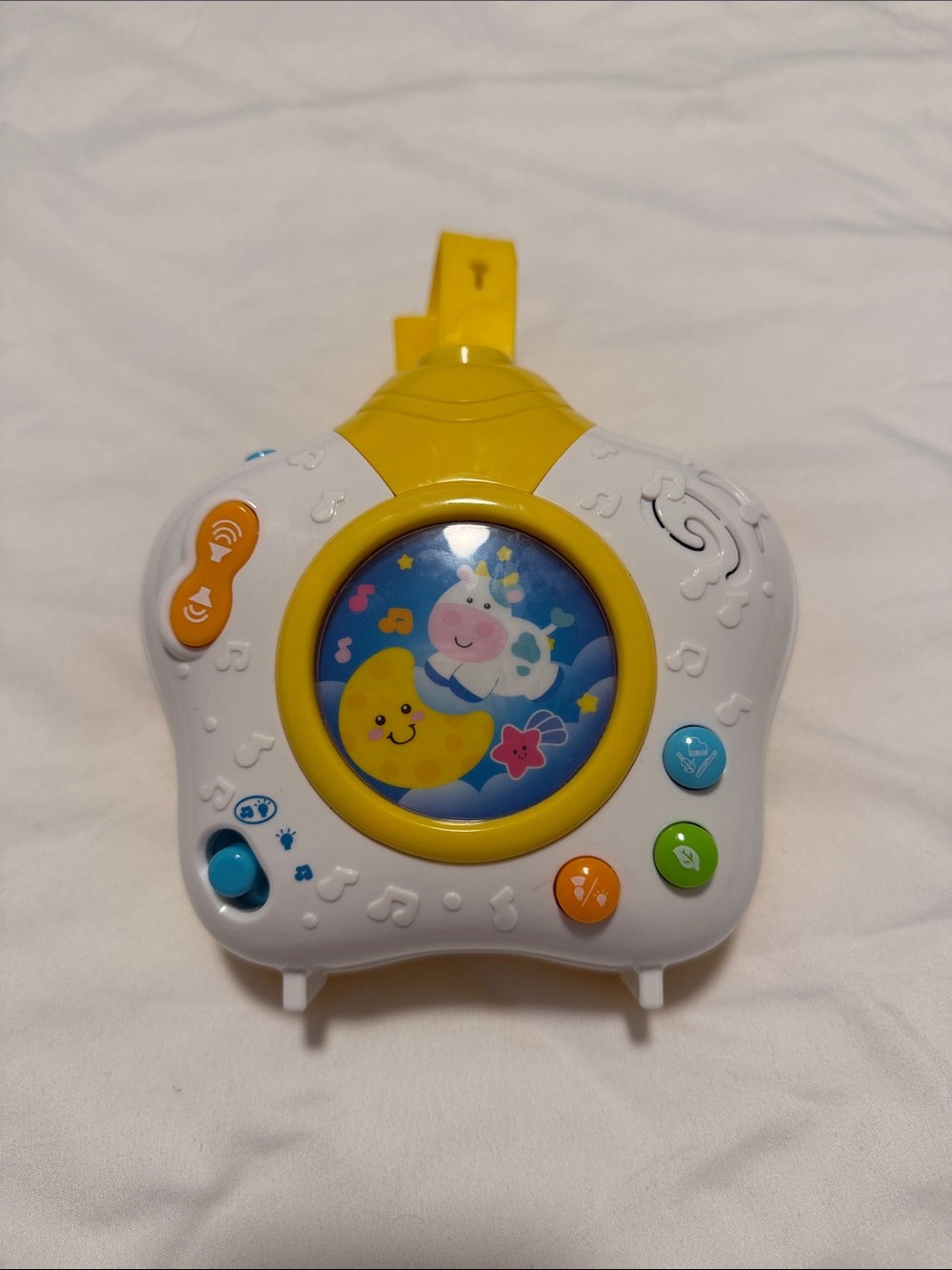 Baby Musical Star Projector - Yellow & White